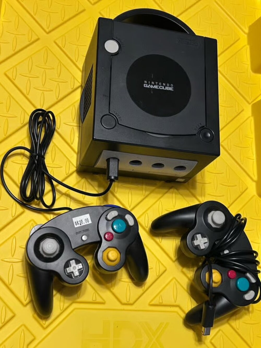 Nintendo GameCube Console with Controllers and More
